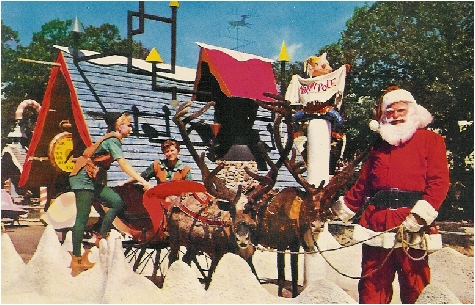 Santa's Village North Pole, Santa Claus and Santa's Sleigh